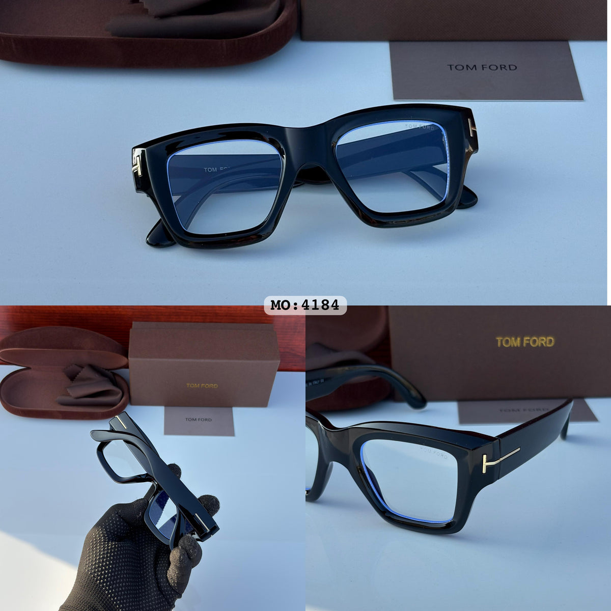 Tom Ford 4184 Blue Black Night Vision