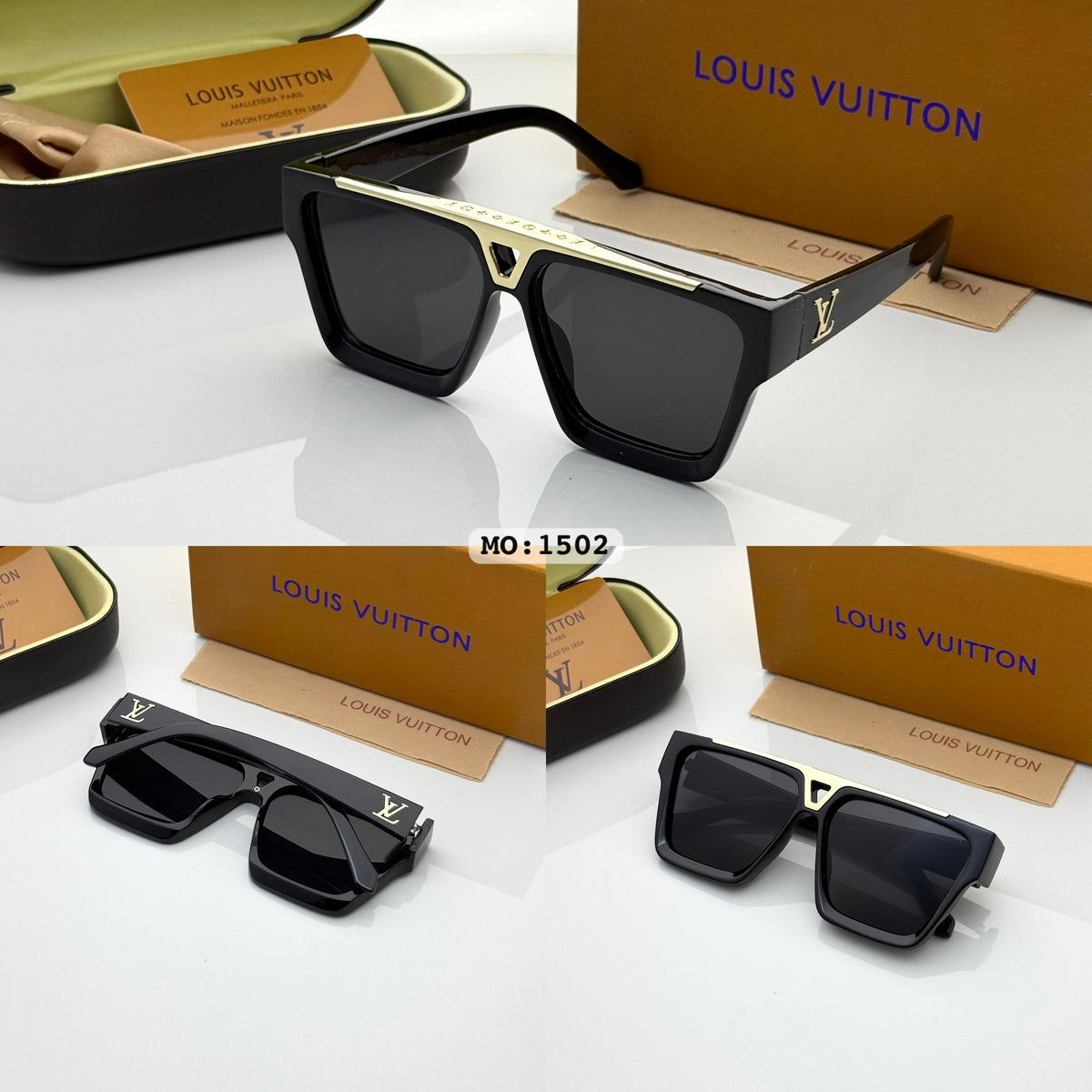 Louis Vuitton 1502 Black